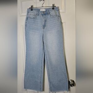 Vervet Wide Leg Light Wash Jeans